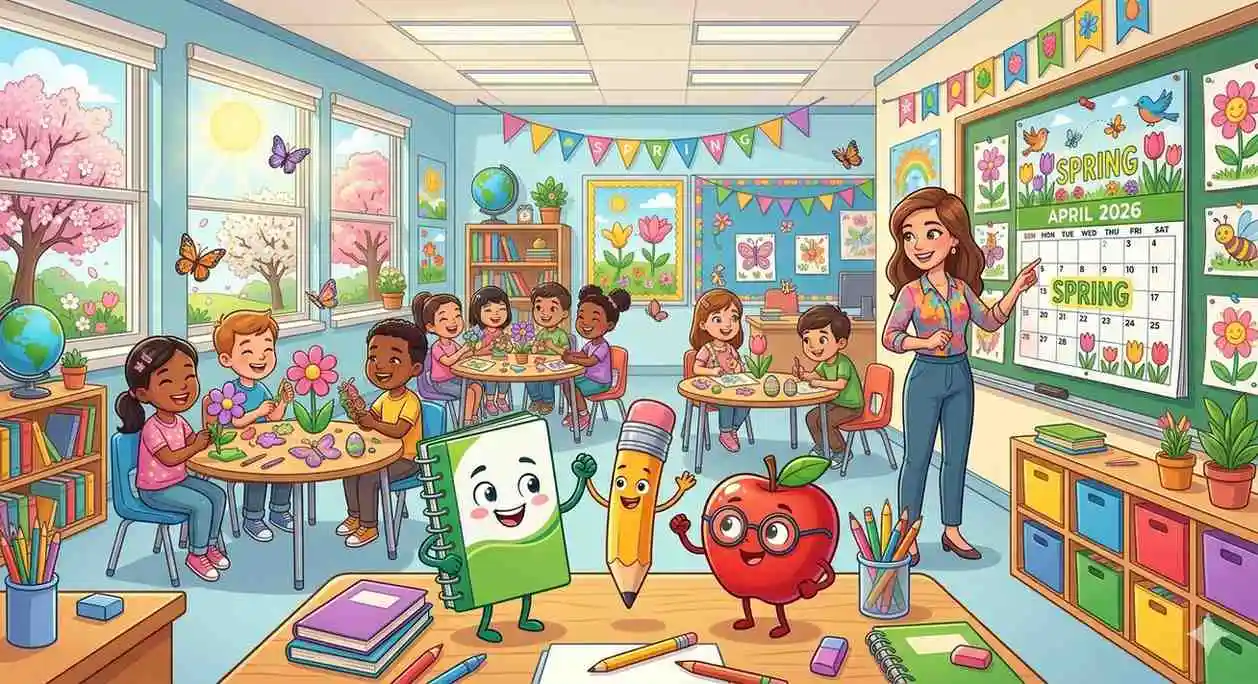 Happy classroom spring fun