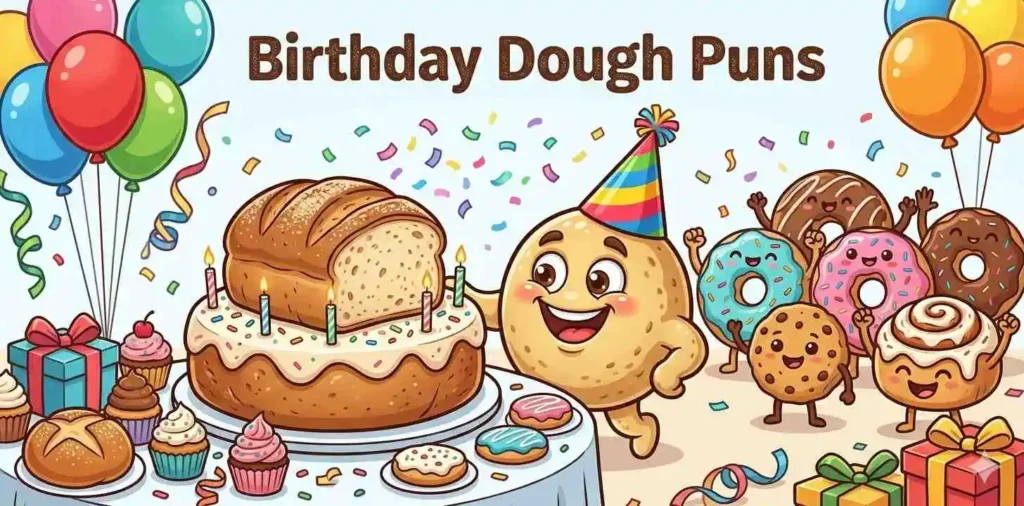 Dough birthday party celebration