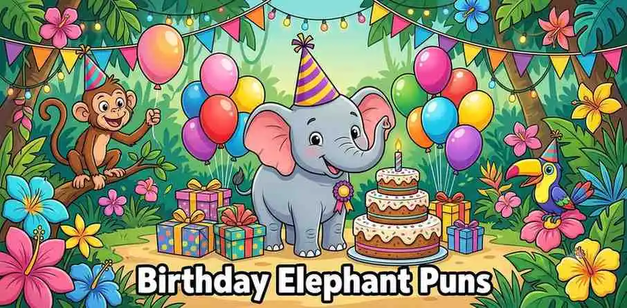 Elephant birthday party