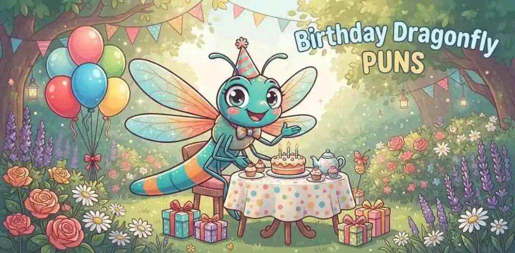 Dragonfly birthday party
