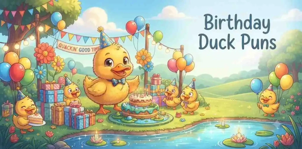 Duck birthday party