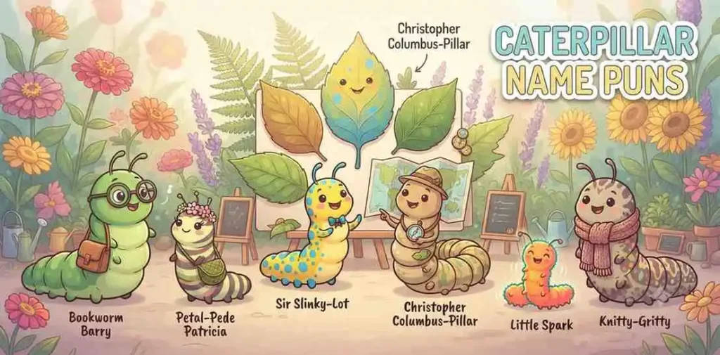 Cute caterpillar name ideas