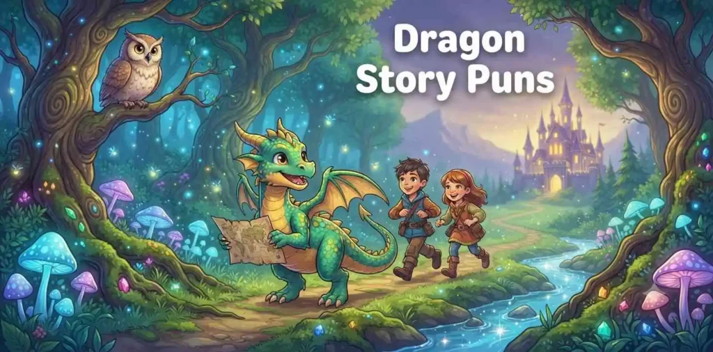 Young dragon magical adventure