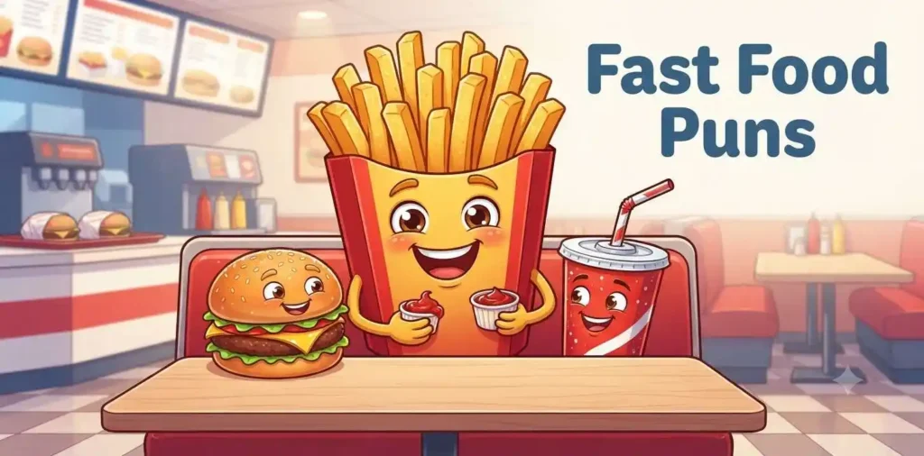 Fries with tasty burger