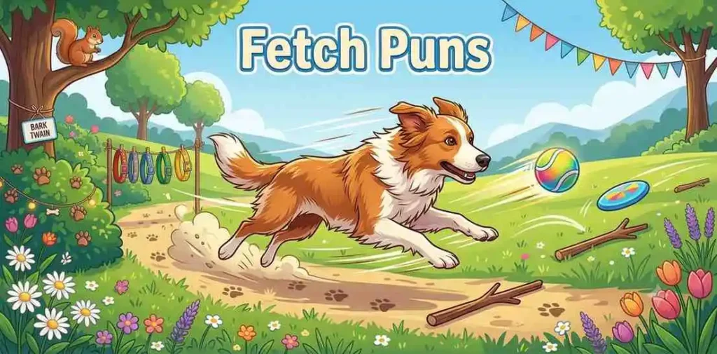 Playful dog fetching colorful ball