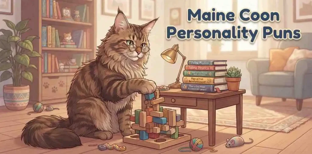 Funny Maine Coon personality
