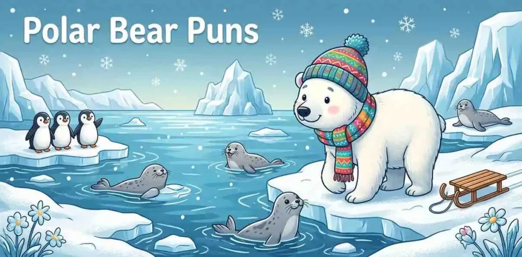 Cute polar bear