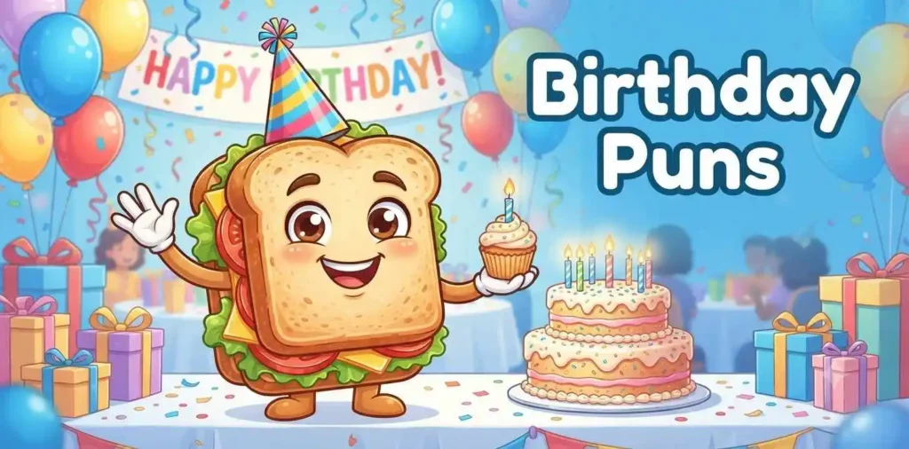 Birthday sandwich with cake