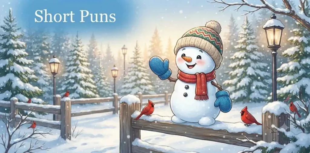 Mini snowman with mittens