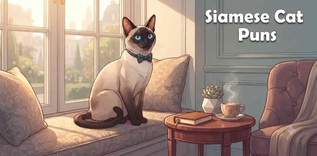 Siamese cat character