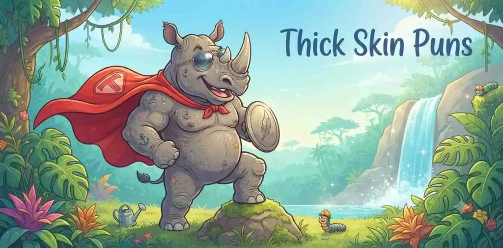 Rhino thick skin joke