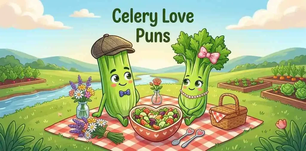 Celery couple love scene