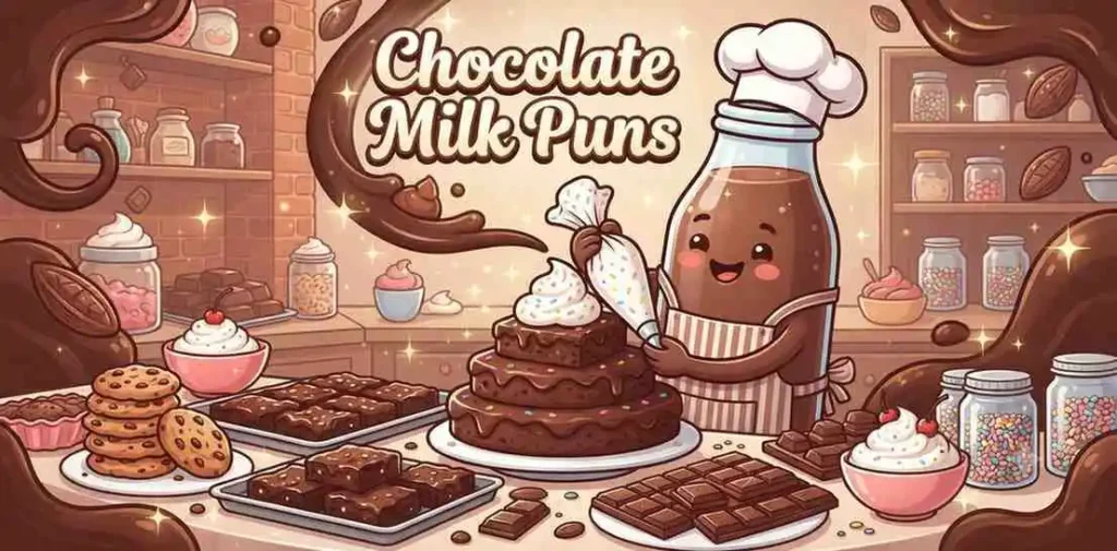 Chocolate milk character
