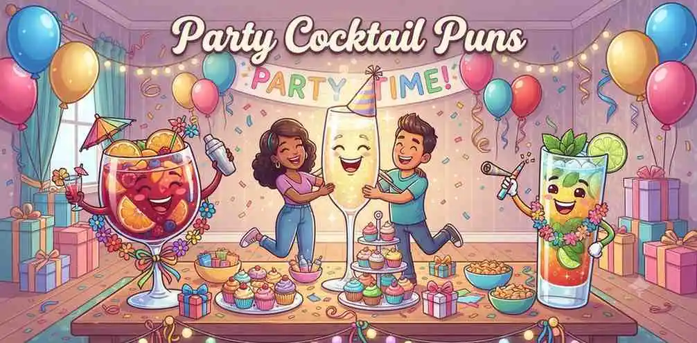 Cocktails celebrating party