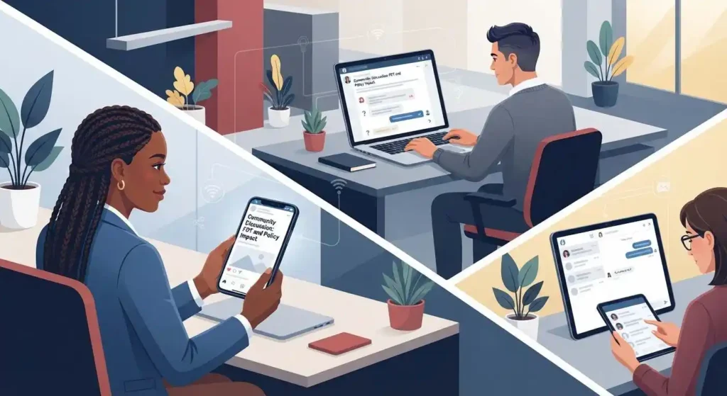 Adults encountering FDT in texts, social media, and online discussions