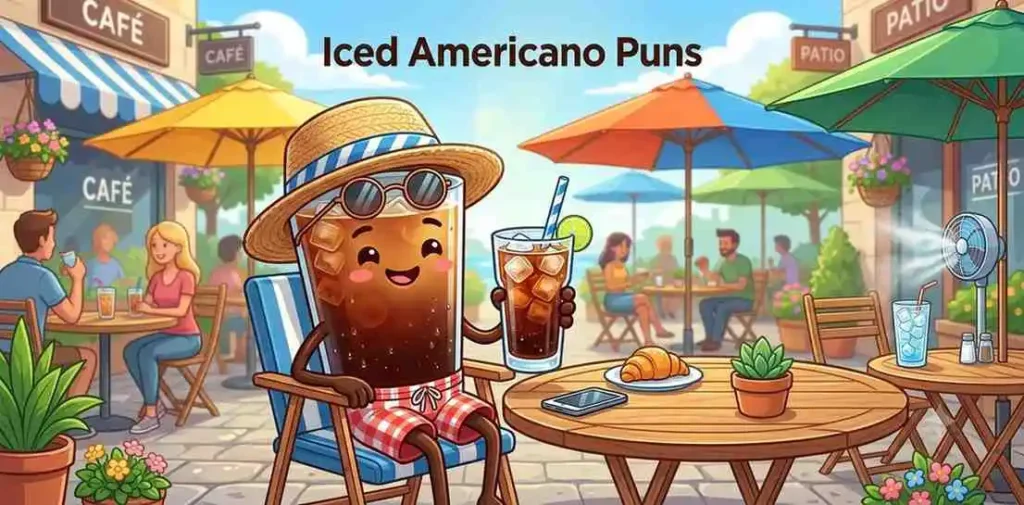 Iced Americano summer