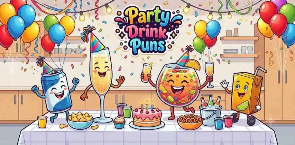 Soda party celebration