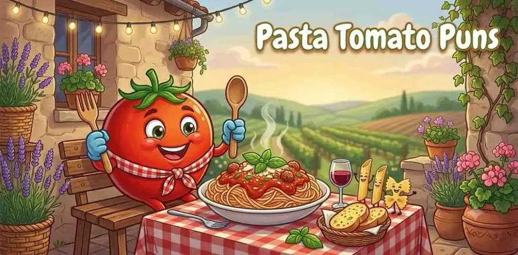 Tomato pasta meal