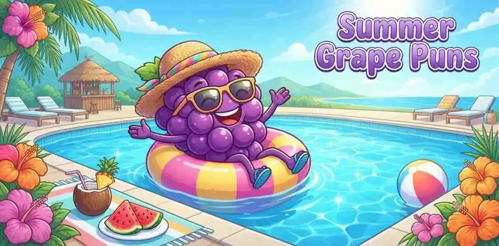 Grapes enjoying summer