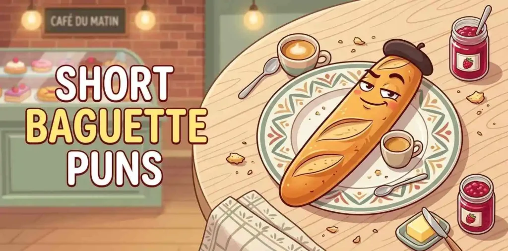 Cute baguette café