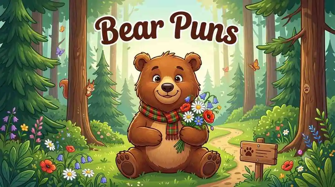 Cute bear illustration
