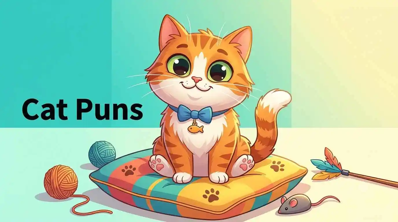 Cute cat with funny expression