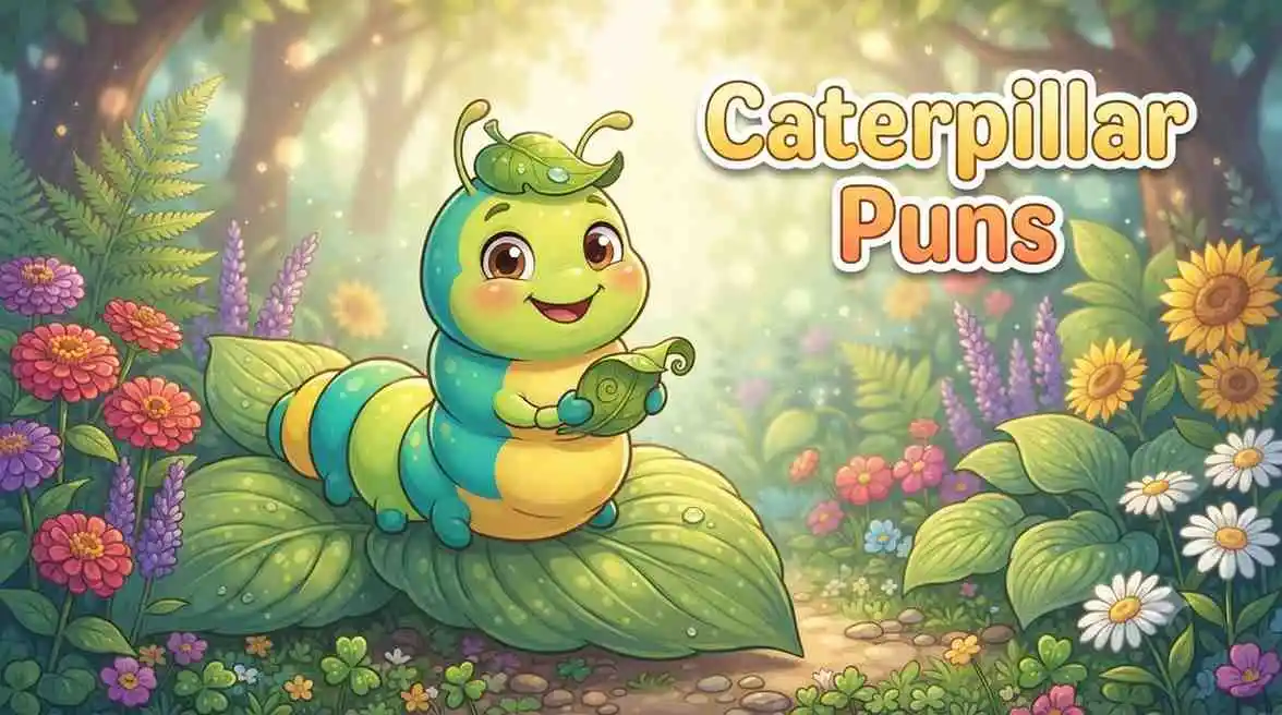 Cute caterpillar character
