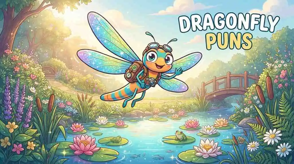 Cute dragonfly character