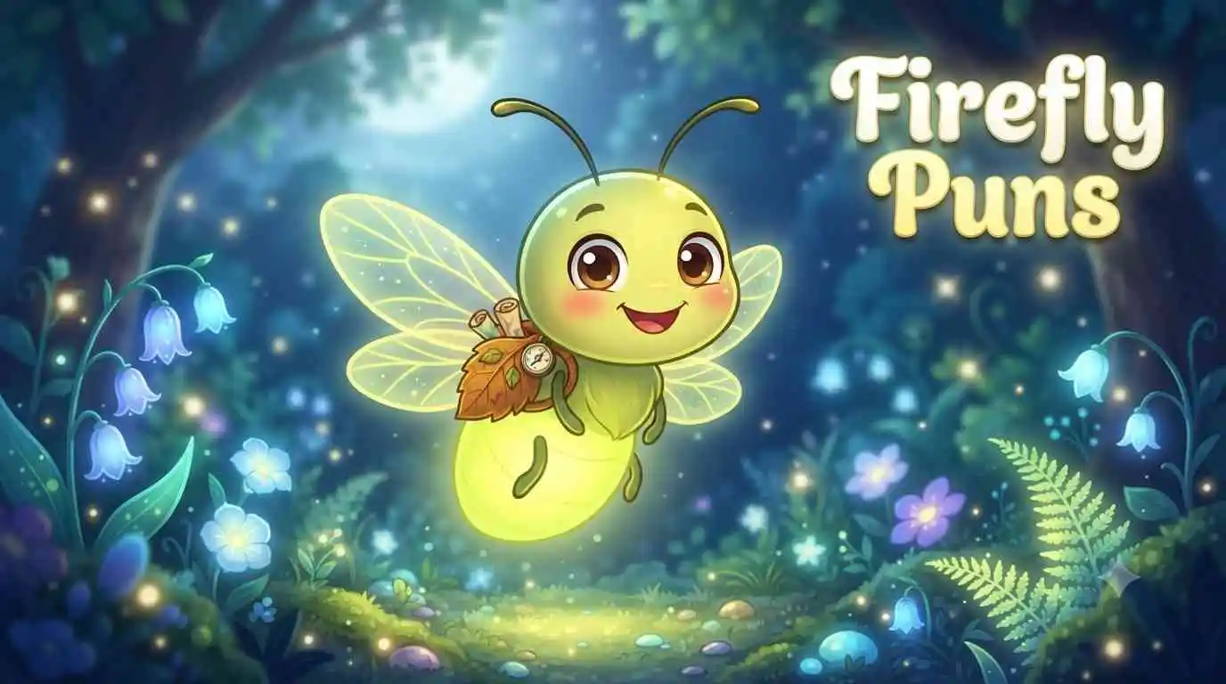 Cute firefly character