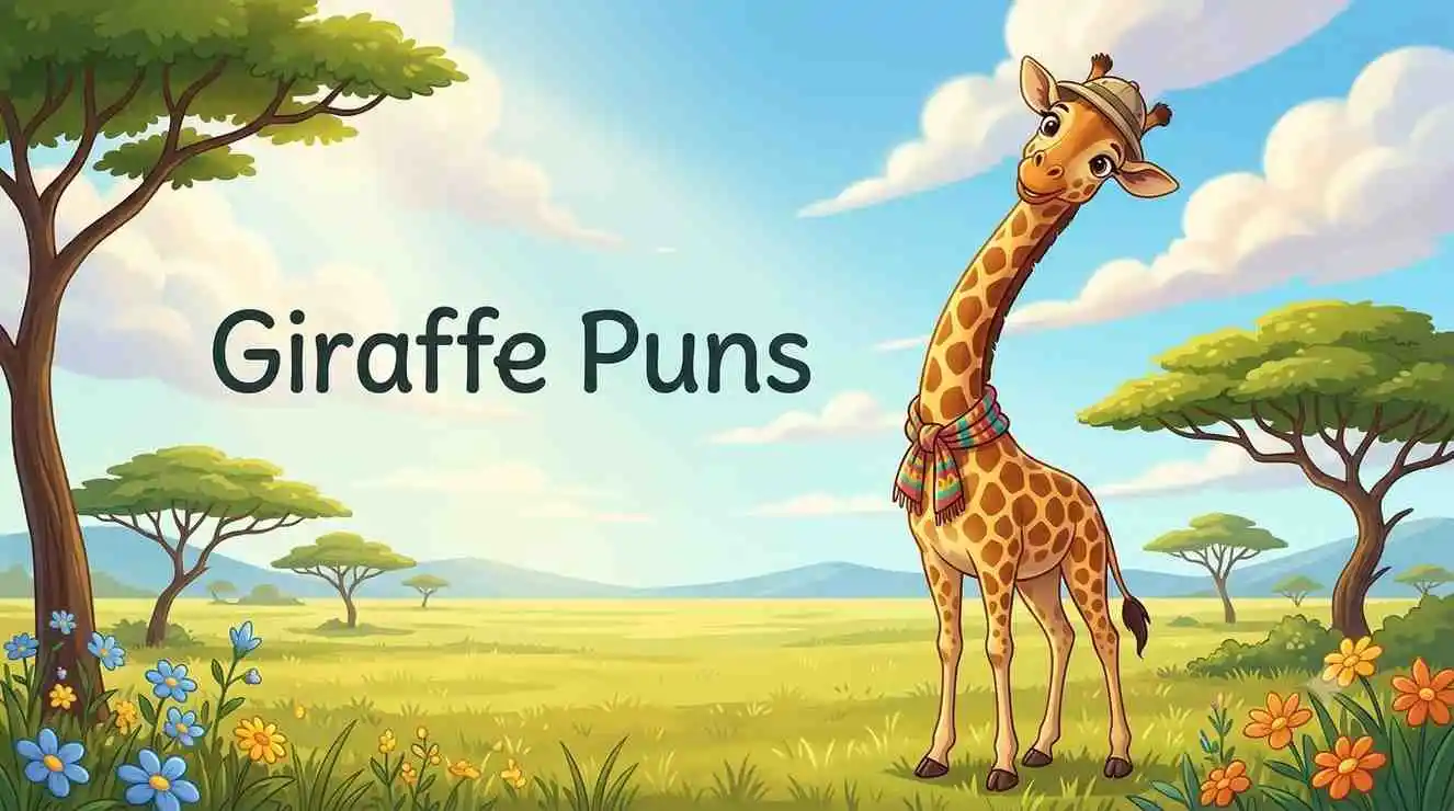 Cute giraffe illustration
