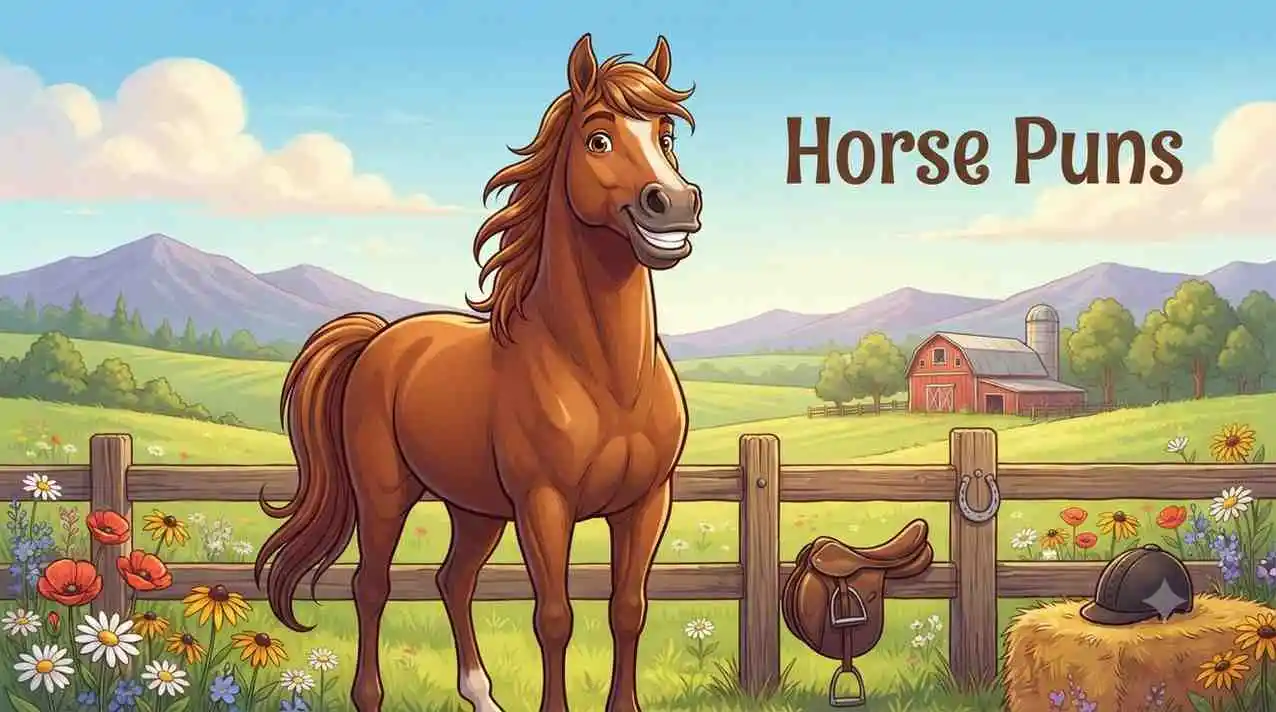 Majestic horse scene