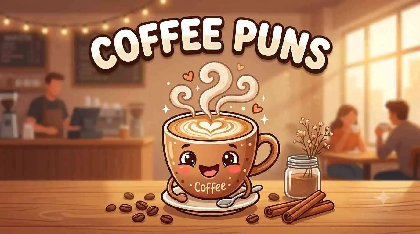 Smiling coffee cup